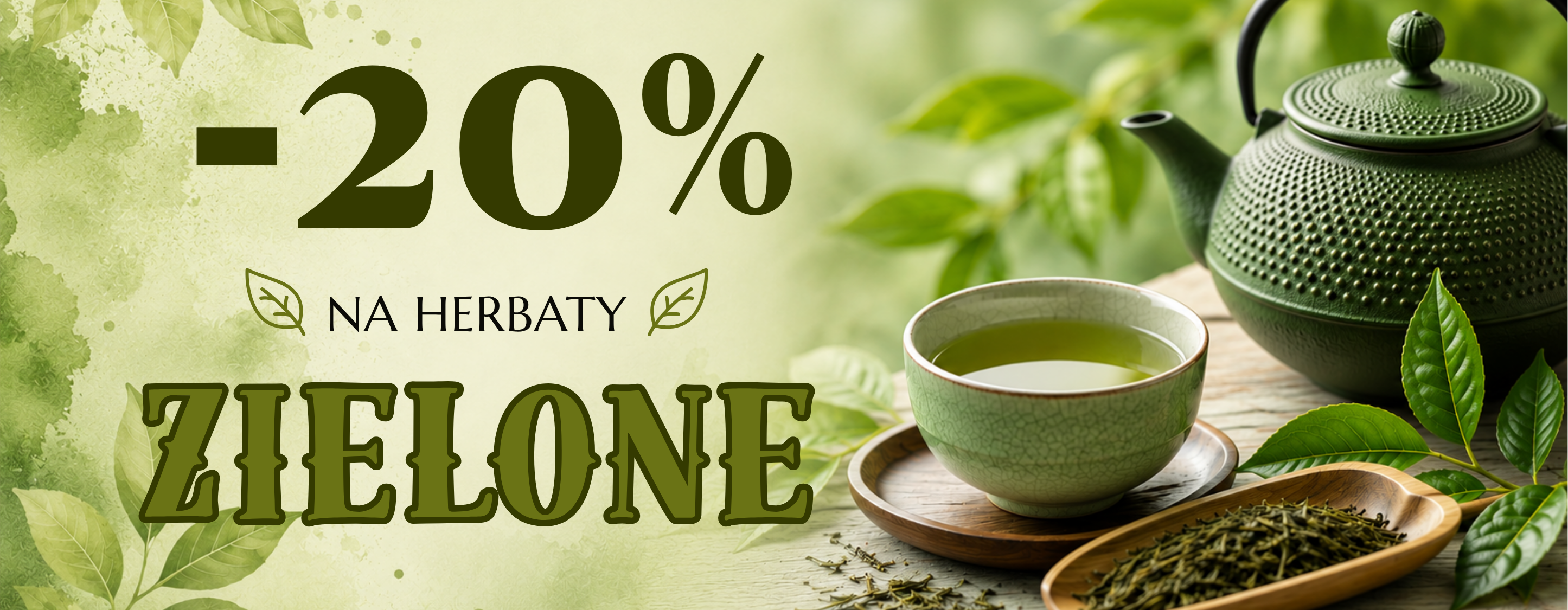 Herbaty zielone
